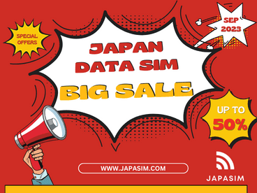 Big Sale Japan DATA SIM cards