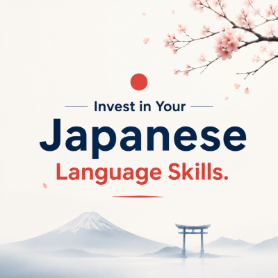 Invest in Your Japanese Language Skills.